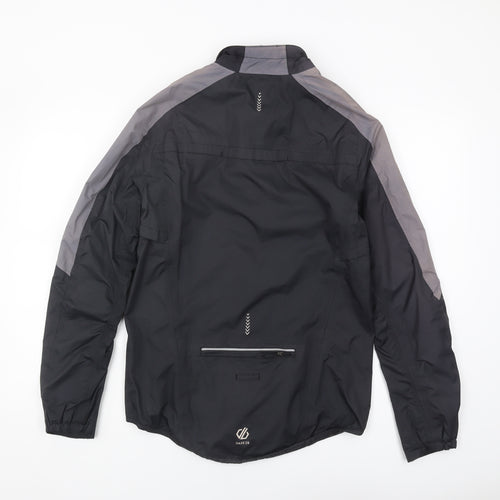 DARE 2B Men's Black Grey Windbreaker Jacket 2XS
