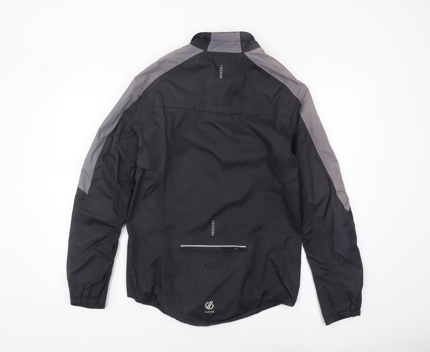 DARE 2B Men's Black Grey Windbreaker Jacket 2XS