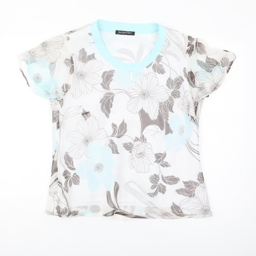 Jacques Vert Women's Floral Blouse Size 14