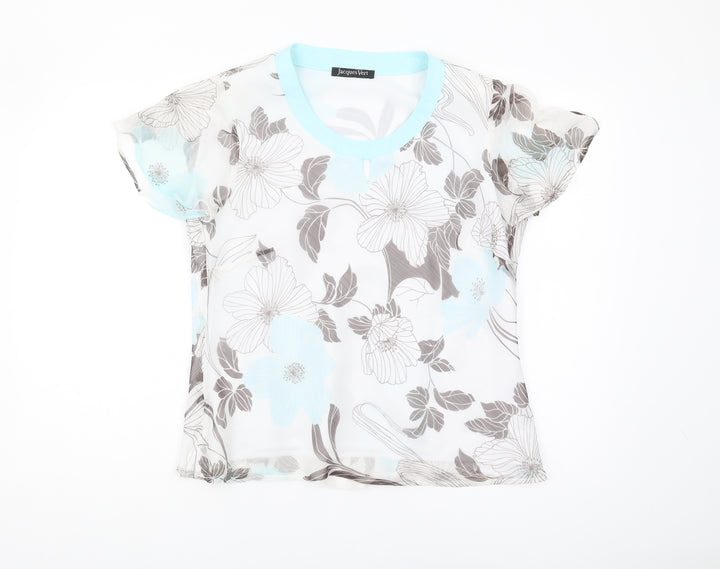 Jacques Vert Women's Floral Blouse Size 14