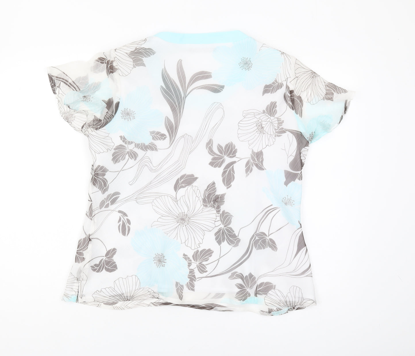 Jacques Vert Women's Floral Blouse Size 14