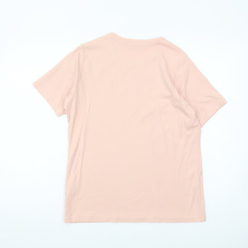 Honor Millburn Women's Pink Cotton T-Shirt Size M