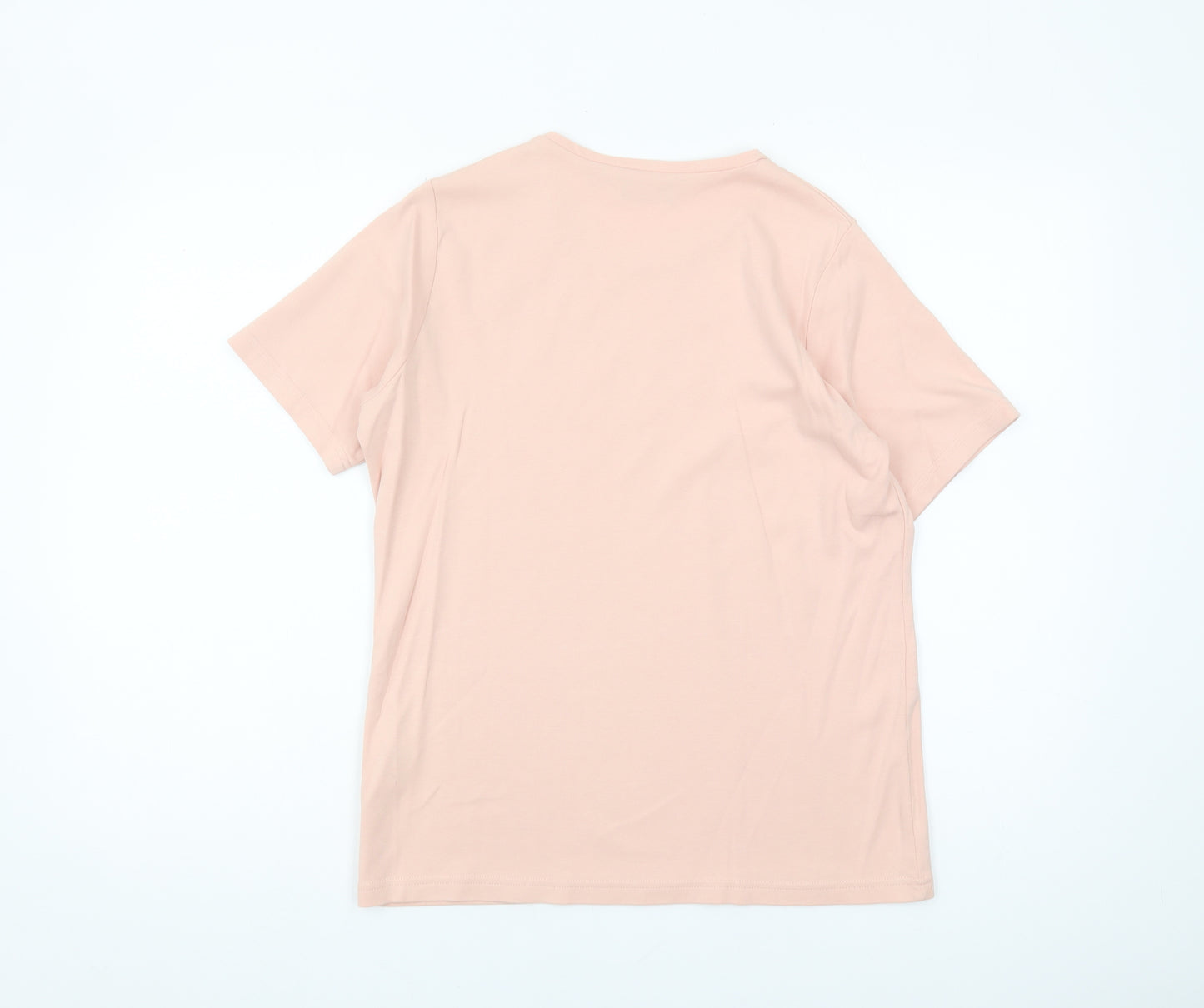 Honor Millburn Women's Pink Cotton T-Shirt Size M