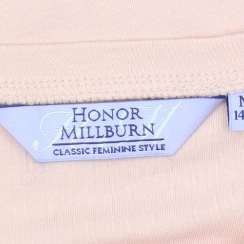 Honor Millburn Women's Pink Cotton T-Shirt Size M