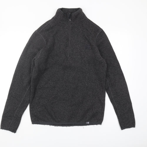 Karrimor Men's Black Fleece 1/2 Zip Sweatshirt S