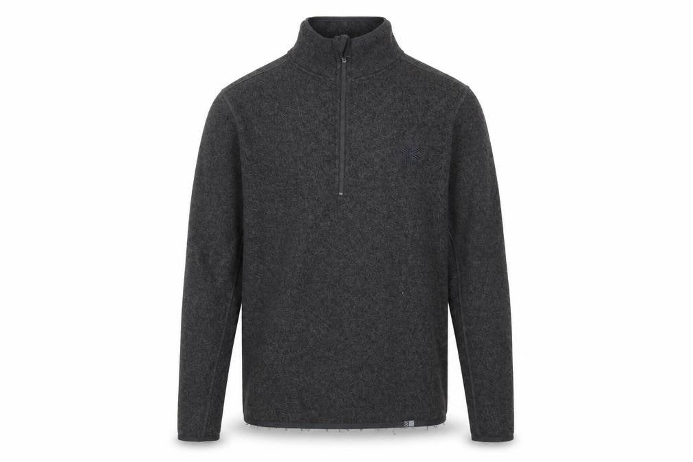 Karrimor Men's Black Fleece 1/2 Zip Sweatshirt S