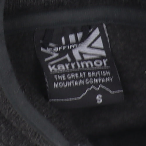 Karrimor Men's Black Fleece 1/2 Zip Sweatshirt S