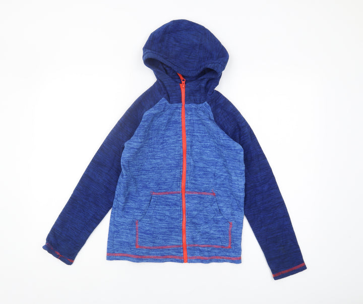 Mountain Warehouse Boys Blue Full Zip Hoodie 9-10 Years