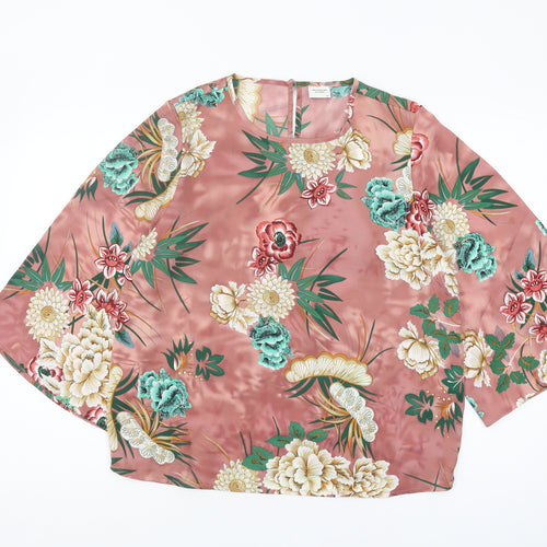 Jacqueline de Yong Women's Floral Blouse Size 10