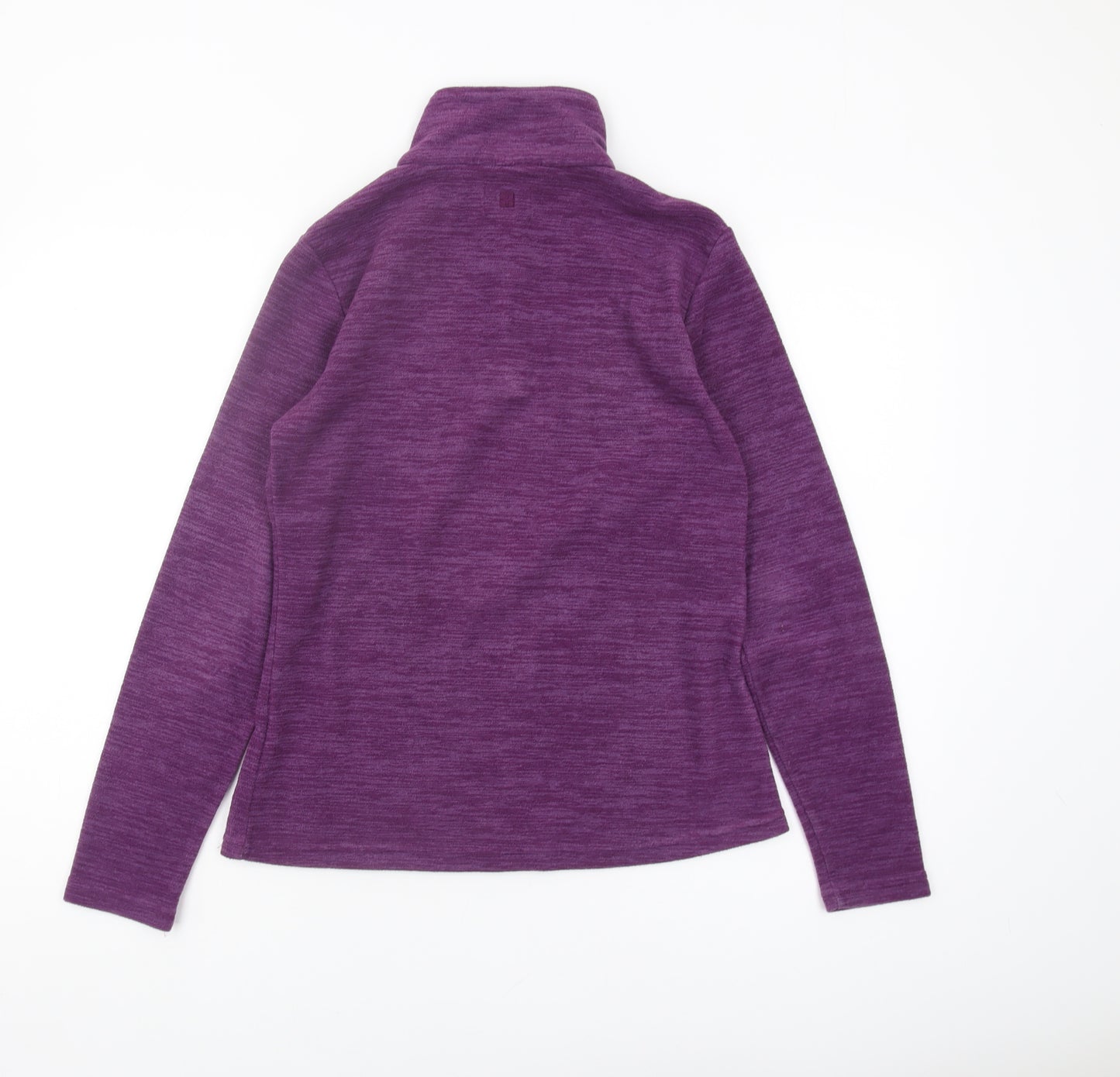 Mountain Warehouse Women's Purple Zip Sweatshirt, Size 8