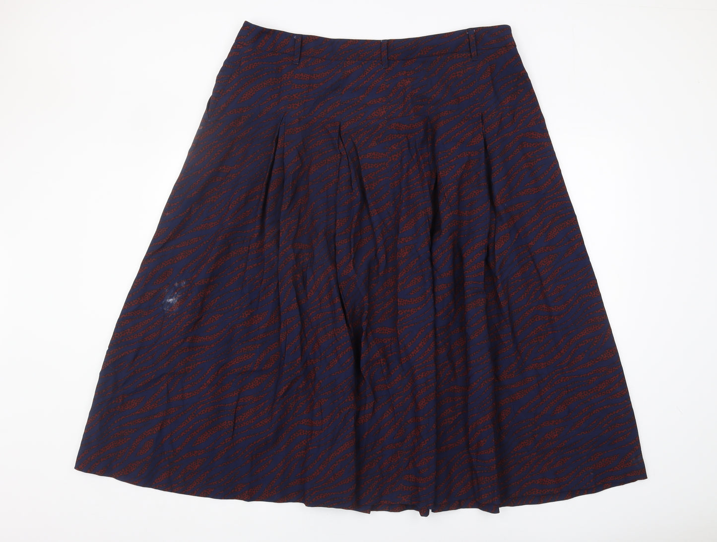 Boden Women’s Multicoloured Animal Print Skirt - Size 20