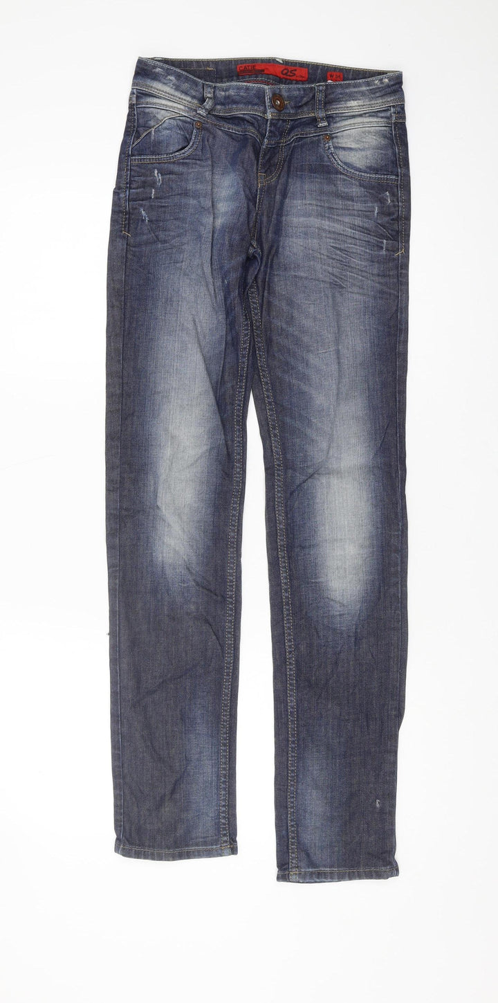 QS by s.Oliver Men's Blue Slim Straight Jeans, Size 34