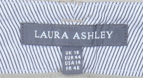 Laura Ashley Women's Beige Pencil Skirt Size 18