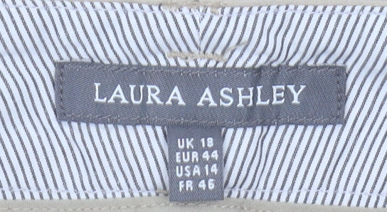 Laura Ashley Women's Beige Pencil Skirt Size 18