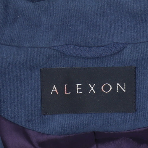 Alexon Women's Blue Blazer Size 16 Classic Lined
