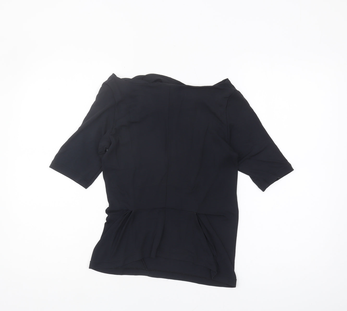 Karen Millen Women's Black 3/4 Sleeve Top Size 10