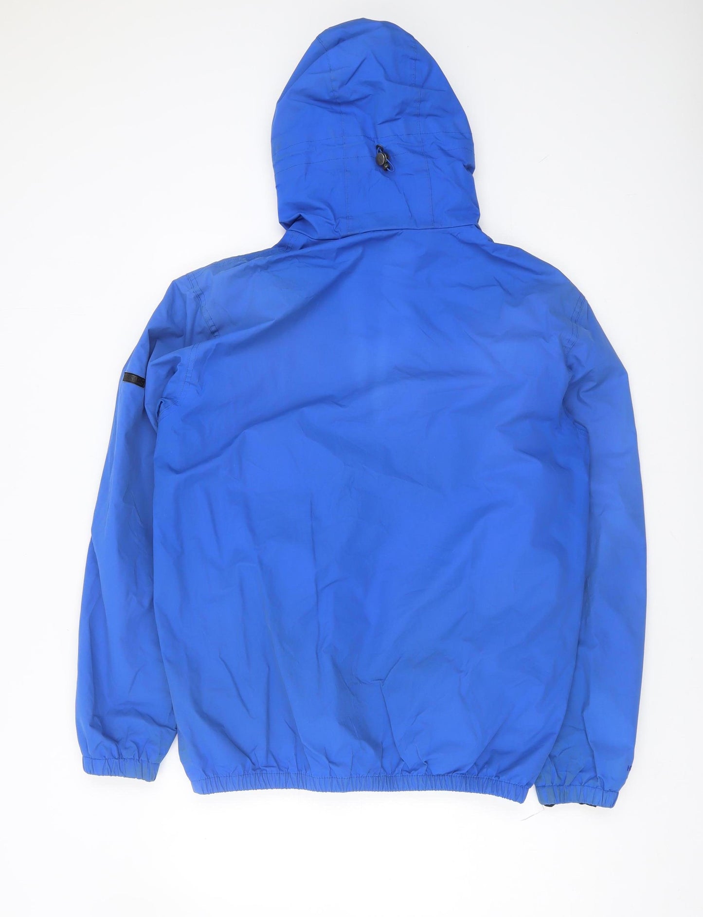 Regatta Men's Blue Hooded Windbreaker Jacket L