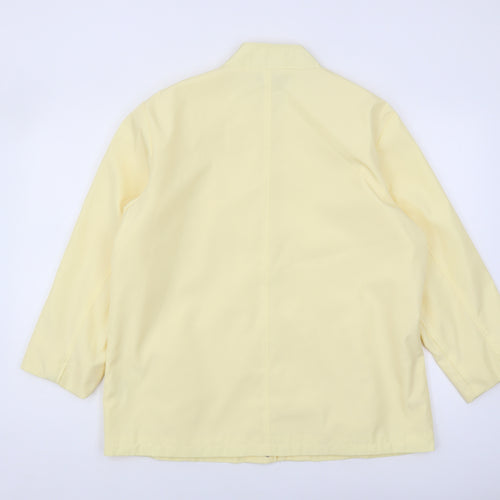 Deanes Women's Yellow Mid-Length Jacket Size 16