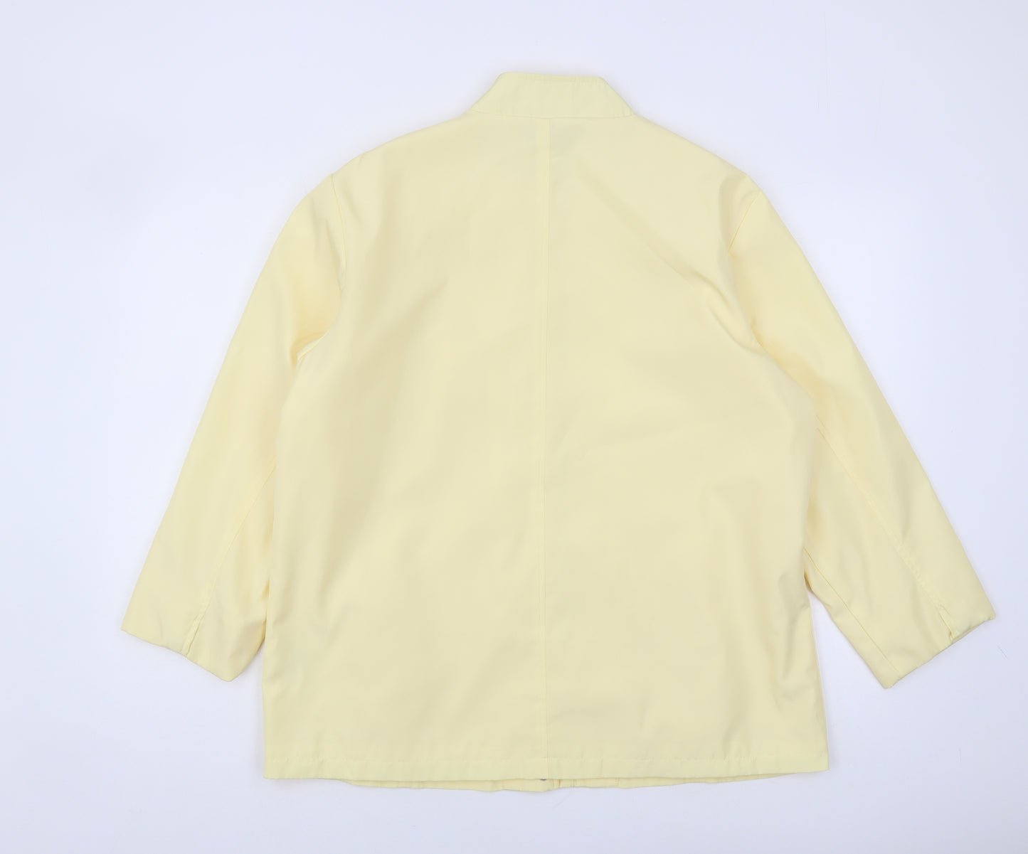Deanes Women's Yellow Mid-Length Jacket Size 16