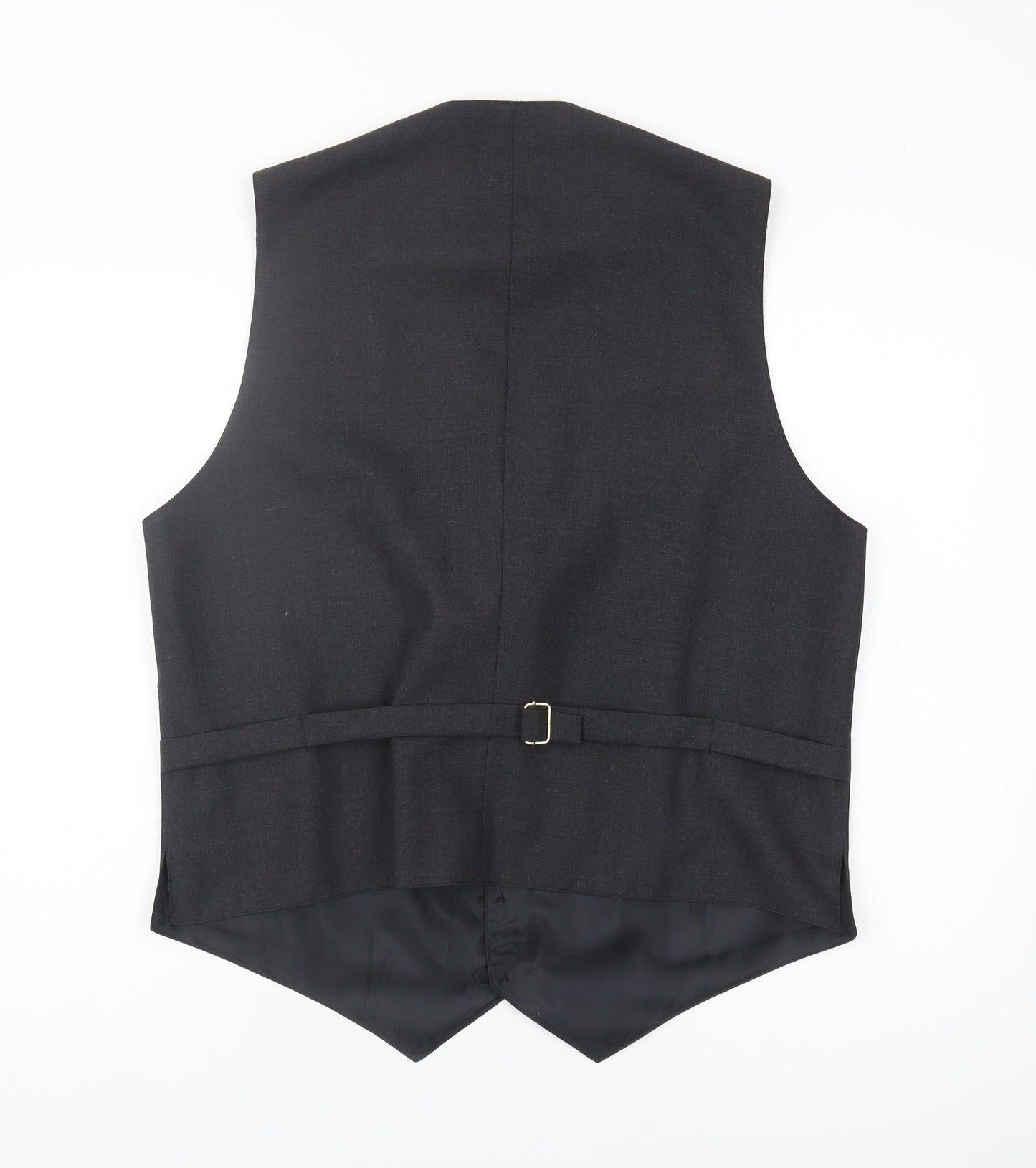 Simon Jersey Men's Black Suit Waistcoat 42