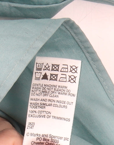 Marks and Spencer Women's Blue Blouse Size 14