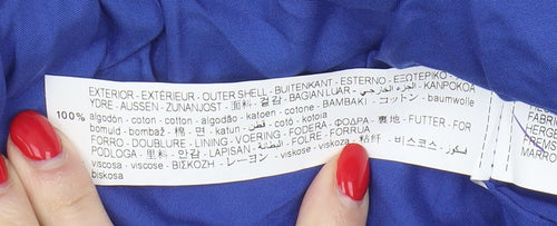 Zara Girls Multicoloured Ikat Cotton Skirt, Size 6 Years