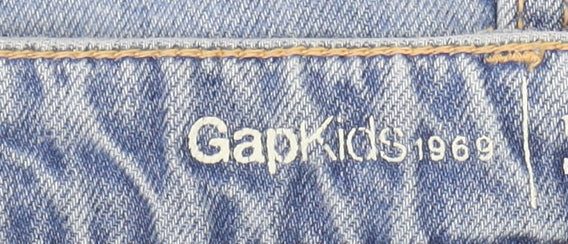 Gap Girls Blue Denim Skirt, Size 16 Years, Casual Style