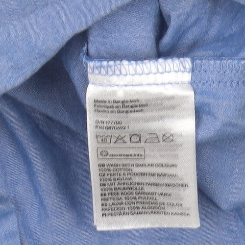H&M Girls Blue Wrap Shorts 13-14 Years