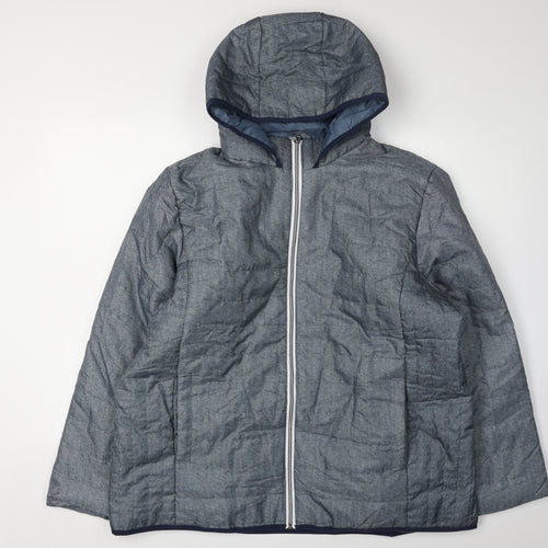 Nathalie Andersen Men's Grey XL Puffer Jacket