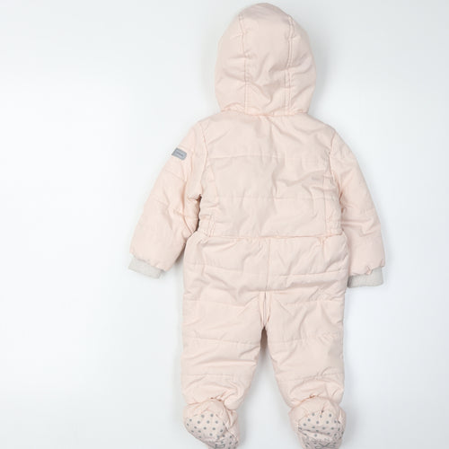 Junior J Pink Unisex Toddler Snowsuit 5 Winter Polyester Hooded