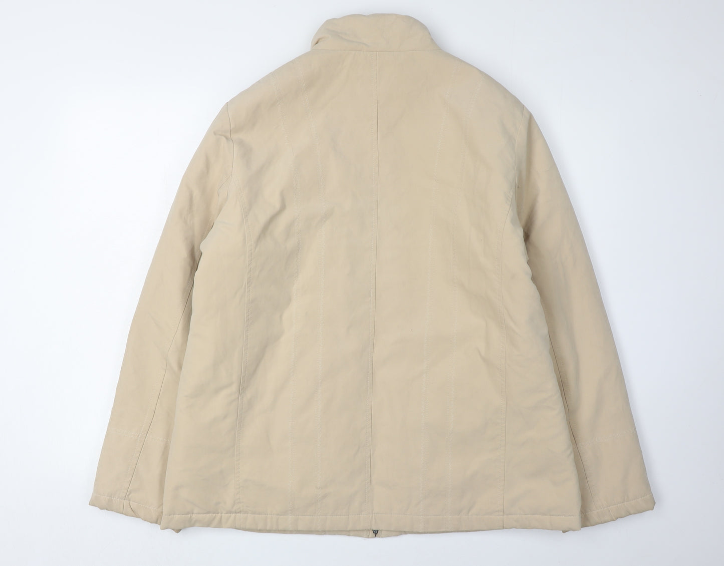 EWM Women's Beige Puffer Jacket Size 16, Autumn/Winter