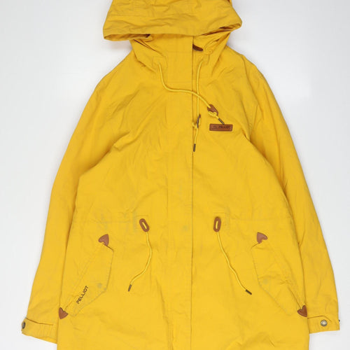 Pelliot Women's Yellow Hooded Anorak Jacket M