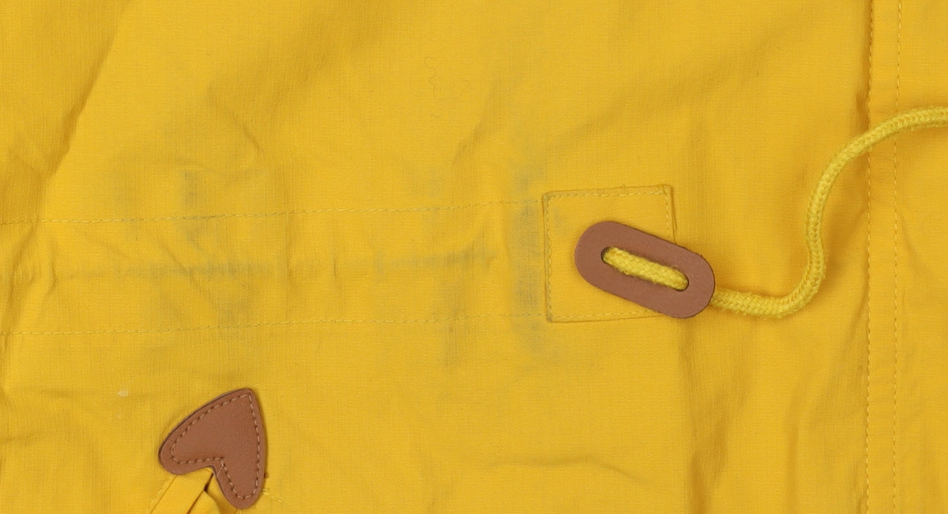 Pelliot Women's Yellow Hooded Anorak Jacket M