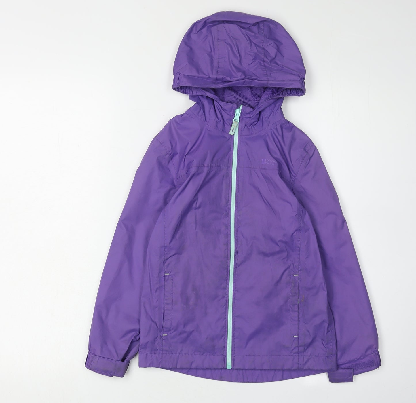Mountain Warehouse Girls Purple Waterproof Jacket 7-8 Years