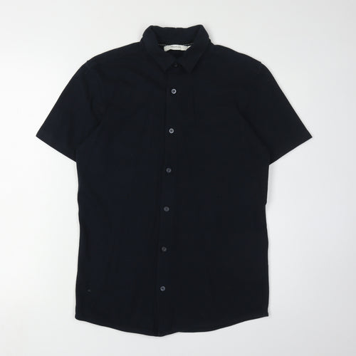 Jack & Jones Men's Black Polo Shirt Small