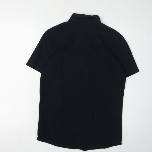 Jack & Jones Men's Black Polo Shirt Small