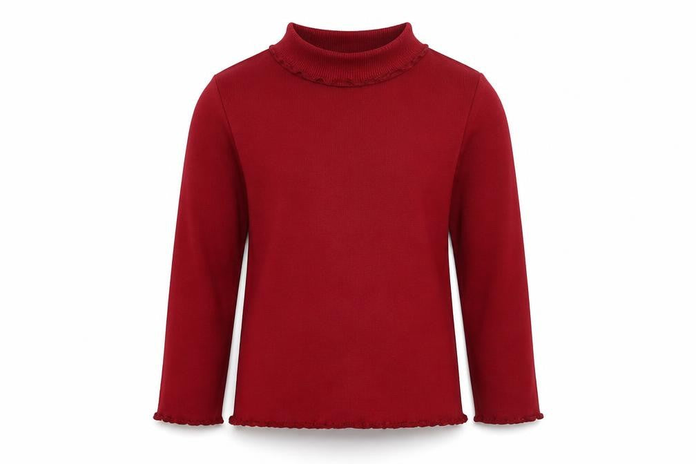 SoulCal & Co Girls Red Long Sleeve Top 4-5 Years