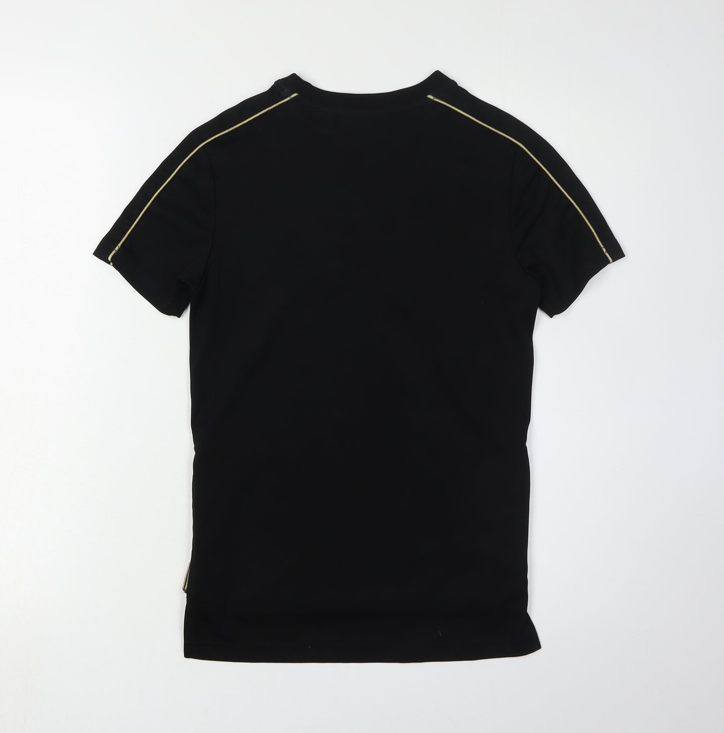 Sonnet London Boys Black T-Shirt, 8-10 Years, Short Sleeve