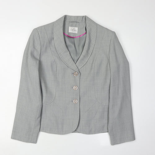 Eastex Women's Grey Suit Jacket Blazer Size 10