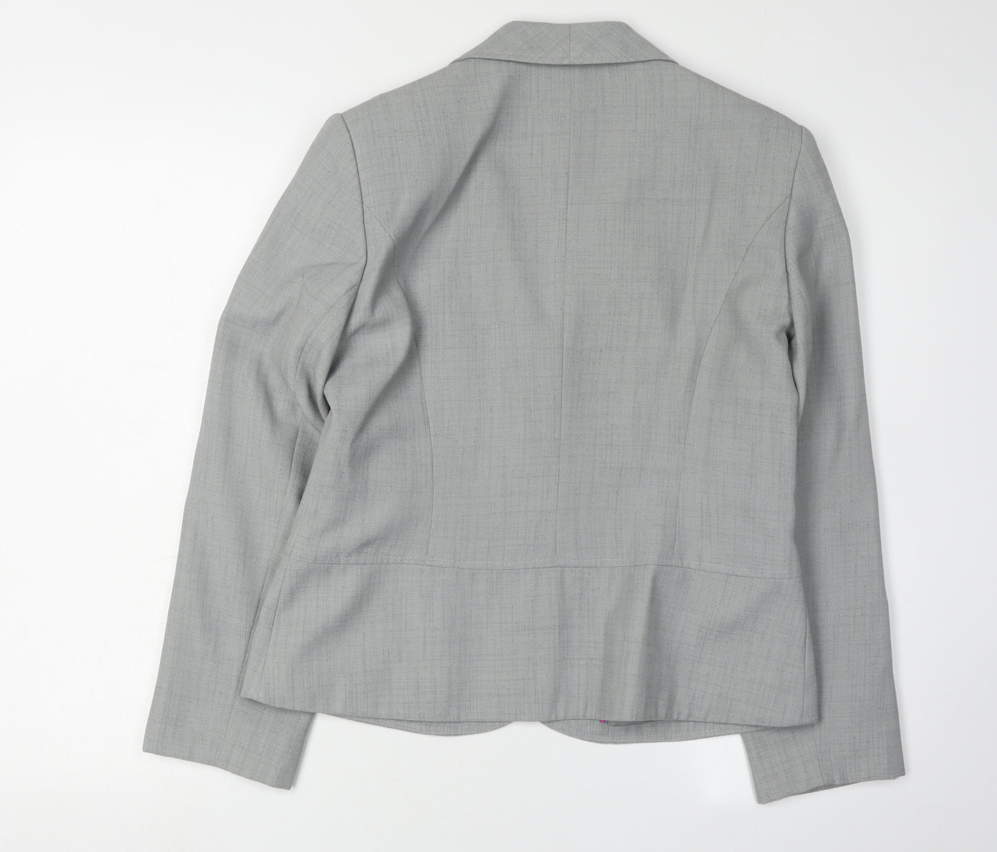 Eastex Women's Grey Suit Jacket Blazer Size 10