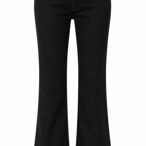 Calvin Klein Women's Black Flared Jeans Size 25