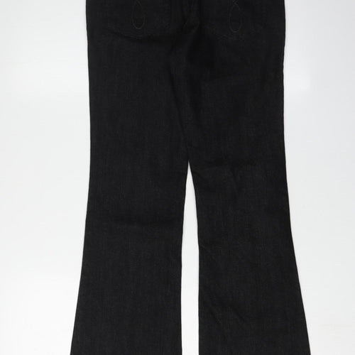 Calvin Klein Women's Black Flared Jeans Size 25
