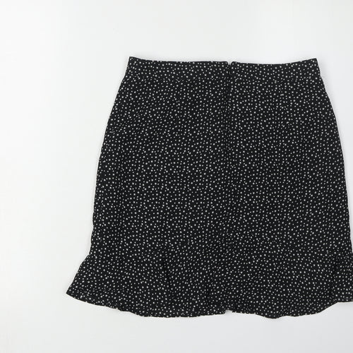 J.Crew Women's Black Polyester Skirt Size 2XS