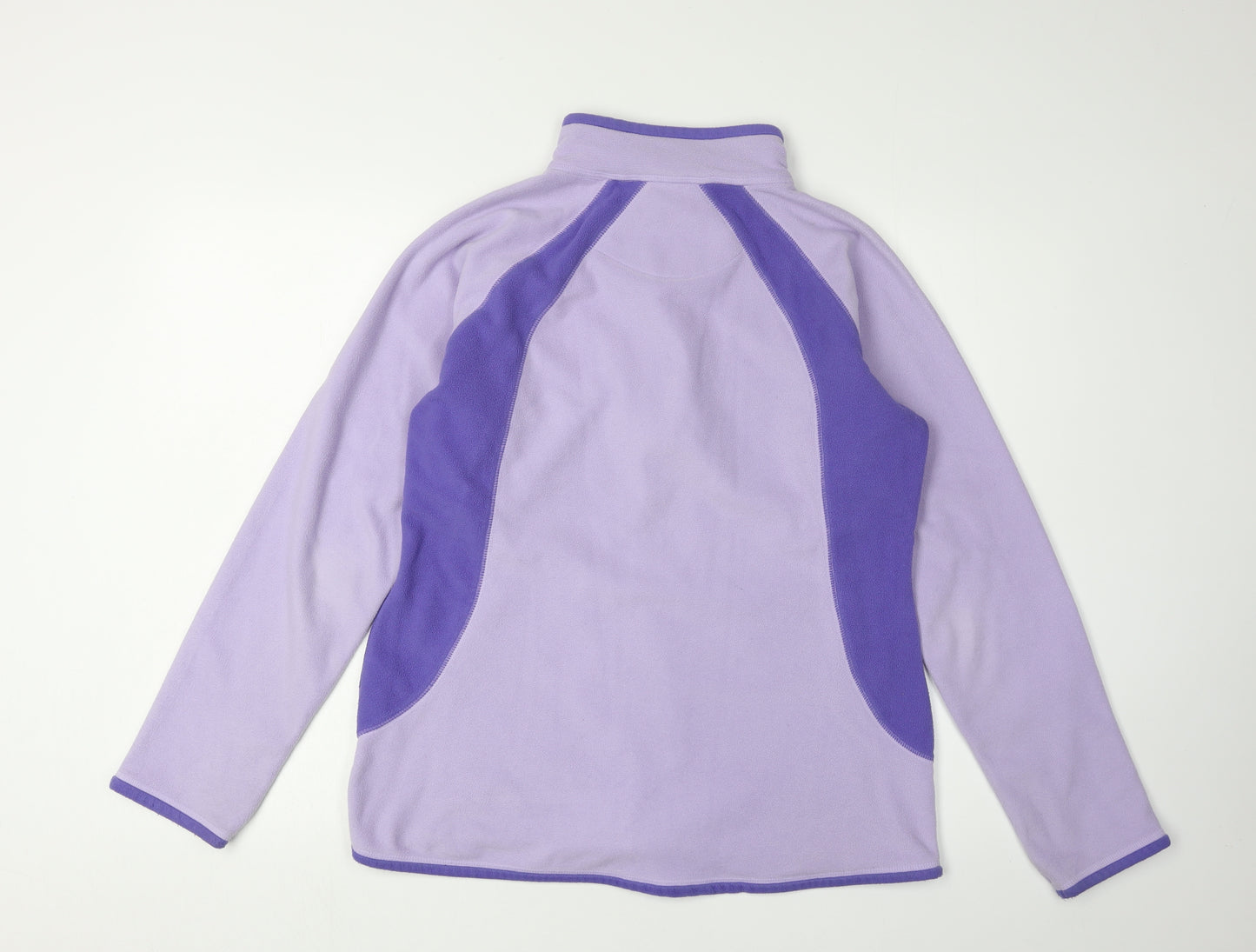 Peter Storm Women's Purple Fleece Sweatshirt, Size 14