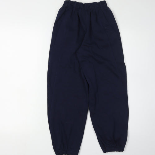 Le Coq Sportif Boys Blue Jogger Trousers - Size S