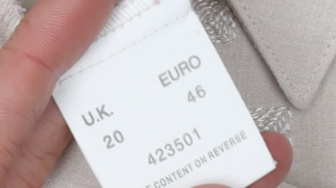 Eastex Women's Beige Button-Up Shirt, Size 20