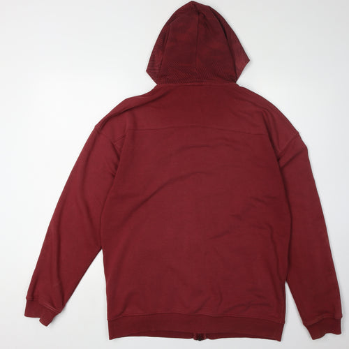 Puma Men's Red Full Zip Hoodie M
