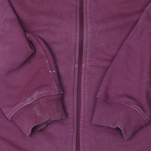 Puma Men's Red Full Zip Hoodie M