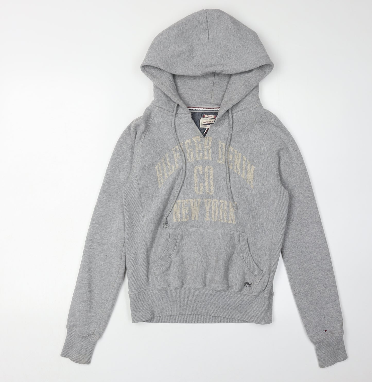 Tommy Hilfiger Women’s Grey Pullover Hoodie S