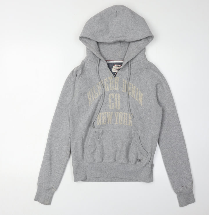 Tommy Hilfiger Women’s Grey Pullover Hoodie S